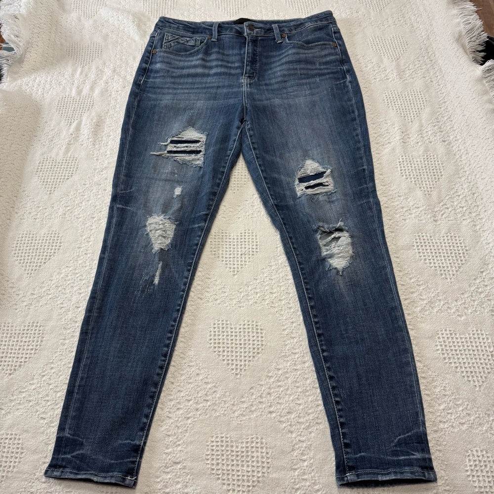 Buckle Black No.93 Distressed Skinny Jeans (33)